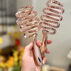 Lược với thiết kế răng lược uốn lượn hình chữ S độc đáo giúp nâng chân tóc và tạo độ phồng tự nhiên gỡ rối giảm rụng 807083