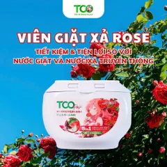 Viên Giặt Xả TCO 5 In 1 Công Nghệ Nhật Bản Hộp 36 Viên - Hương Rose, Blue Sky, Dreaming Lotus