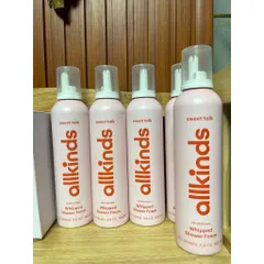 [ÚC] Sữa Tắm Dạng Bọt Siêu Mềm Mịn Allkinds Sweet Talk (Very Berry) Whipped Shower Foam 250g