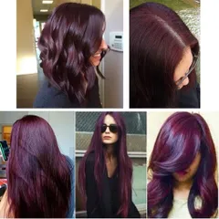 [ MÀU 34 ĐỎ TÍM ] Nhuộm tóc MỸ Revlon Colorsilk Deep Burgundy – Màu nhuộm Revlon số 34: Tone màu đỏ tím sậm 807104