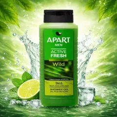 Gel tắm nam Apart Men dưỡng ẩm , bảo vệ da 3 trong 1 500ML 807120