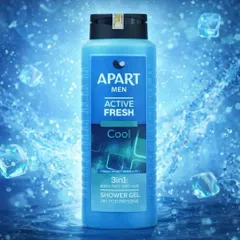 Gel tắm nam Apart Men dưỡng ẩm , bảo vệ da 3 trong 1 500ML 807120