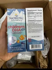 Dầu Cá Cho Bé Từ 1 Tuổi Nordic Naturals Children DHA XTRA (60ML) Hỗ Trợ Phát Triển Trí Não Cho Bé