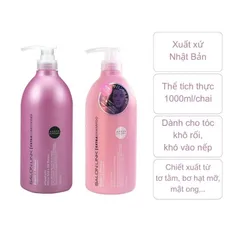 Bộ Dầu Gội Xả Phục Hồi Tóc Kumano Salon Link Extra 1000ml Giúp Mềm Mượt Và Phục Hồi Tóc [hàng nhập khẩu]