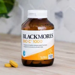 Viên uống Blackmores Bio C 1000 |62 & 150 viên| Tăng cường hệ miễn dịch - Ngăn ngừa oxy hóa & Bảo vệ sức khỏe toàn diện [S/P Chuẩn Úc không tem]