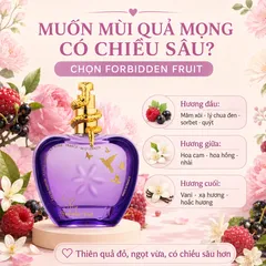 Nước Hoa Nữ Jeanne Arthes Amore Mio EDP 100ml Pháp - Tropical Crush, Forbidden Fruit, Gold N’ Roses
