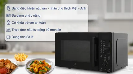 Lò vi sóng có nướng Electrolux EMG23D22B 23 lít