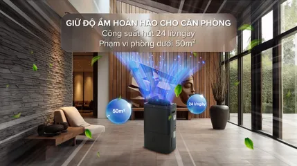 Máy hút ẩm kết hợp lọc không khí UltimateHome Electrolux EDH12TRBD2