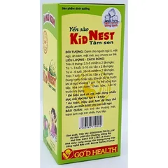 SIRO GIÚP BÉ ĂN NGON NGỦ TỐT KIDNEST TÂM SEN CHAI 120ML GIÁ TỐT