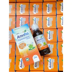 Không Vỏ Siro ho thảoo dược ANVIHO Dùng Được Cho Mẹ Bầu Và Trẻ Sơ Sinh, Chai 100ML