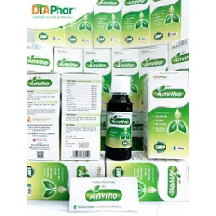 Không Vỏ Siro ho thảoo dược ANVIHO Dùng Được Cho Mẹ Bầu Và Trẻ Sơ Sinh, Chai 100ML
