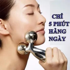 Thanh Lăn Nâng Cơ, Săn Chắc Thon Gọn Gương Mặt Và Cơ Thể 3D Roller Massager 807417