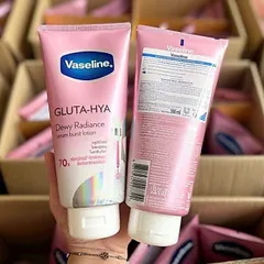 Sữa Dưỡng Thể Vaseline Healthy Bright Gluta HYA Serum 70X 300ml Chính Hãng 807424