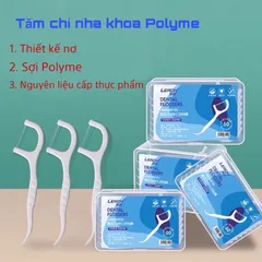 Combo 2 Hộp 50 Tăm Chỉ nha khoa bảo vệ răng miệng chống sâu răng, tăm chỉ nha khoa 807496