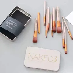 BỘ 12 CỌ TRANG ĐIỂM NAKED3 tiện lợi sạch sẽ 807542