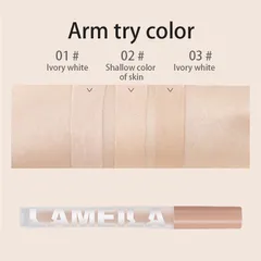 HOT Kem Che yếu điểm Mịn Lì Kiểm LAMEILA sáng bóng loáng giữ ẩm kiềm dầu make up lâu trôi 2 sắc màu tùy chọn 807614