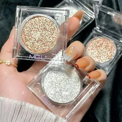 HOT Phấn mắt Đơn sắc MGL nhũ kim tuyến bắt sáng lấp lánh lung linh chống thấm nước lâu trôi Niu Lang Ping! 807766