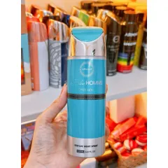 Xịt thơm toàn thân Armaf Blue Homme Body Spray 200ml thơm mát Chính hãng 807865
