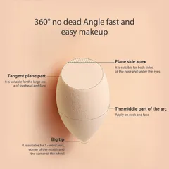 HOT 1 Mút make up Hình Quả Trứng/Giọt Nước mềm dẻo hoàn toàn có thể dùng Khô/Ướt 808060