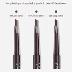 HOT Chì kẻ mày với 2 trong một đầu hình tam giác/Bút Vẽ Lông Mày 808101