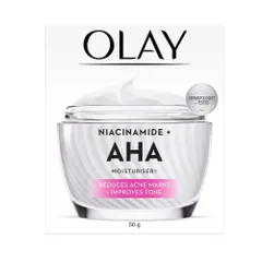 Combo Olay Luminous Niacinamide + AHA Moisturiser Giúp Trắng Da Mờ Thâm Nám [hàng nhập khẩu]