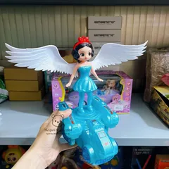 Lồng đèn Trung Thu điện tử có đèn nhạc hiệu ứng phun khói quà tặng cho bé trai và bé gái