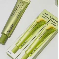 Kem Dưỡng Arencia Vitamin C Booster Shot Cream 30ml – Hỗ Trợ Sáng Da, Đều Màu, Mịn Da