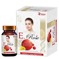Vitamin E.ROSE-bổ sung vitamin E cho cơ thể,hỗ trợ tăng cường khả năng chống oxy hoá,giúp làm chậm quá trình lão hoá da