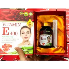 Vitamin E 400 Vitamin E Natural 400 Chống Oxy Hoá Đẹp Da sáng da, mờ thâm, tăng đàn hồi cho da