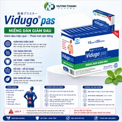 Miếng dán giảm đau VIDUGOPAS - Hộp Nhỏ 20 Miếng
