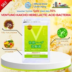 [Xuất Kèm VAT] Gói 248 Viên Bí Kíp Cho Vóc Dáng Thon Gọn, Giảm Cân - Ventuno Kaicho Herb Lactic Acid Bacteria