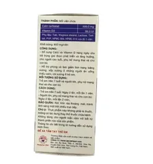 Calcium D3 – MDP - Hỗ trợ phát triển chiều cao, giúp xương chắc khỏe