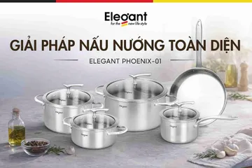 Bộ Nồi Elegant PHOENIX 5 Món