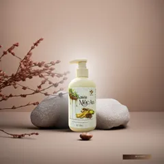 Combo Cặp Dầu Gội Gừng Sâm 300ml Và Dung Dịch Vệ Sinh Trầu Không 150ml MỘC AN Thành Phần Thảo Mộc