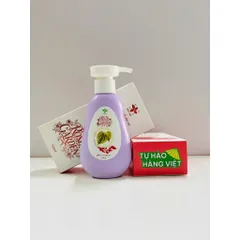 Combo Cặp Dầu Gội Gừng Sâm 300ml Và Dung Dịch Vệ Sinh Trầu Không 150ml MỘC AN Thành Phần Thảo Mộc