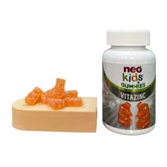 [ Chính Hãng ] NEO KIDS Gummies Kẽm Hữu Cơ Neo Kids Hộp 60 Viên Nhai 808478