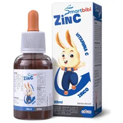 Kẽm Hữu Cơ Smartbibi ZinC Bổ Sung Vitamin C Hỗ Trợ Cải Thiện Bé Biếng Ăn Hộp 30ml Hàng Chính Hãng