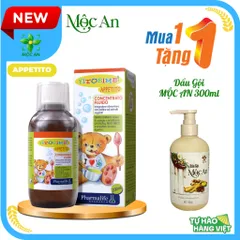 [ MUA 1 TẶNG 1 ] FITOBIMBI APPETITO GIÚP BÉ ĂN NGON, TIÊU HÓA KHỎE MẠNH NHẬP KHẨU