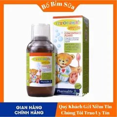 [ MUA 1 TẶNG 1 ] FITOBIMBI APPETITO GIÚP BÉ ĂN NGON, TIÊU HÓA KHỎE MẠNH NHẬP KHẨU