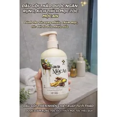 [ MUA 1 TẶNG 1] Dầu Gội MỘC AN Thành Phần Từ Thiên Nhiên Nhân Sâm + Gừng + Bồ Kết Chai 300ml