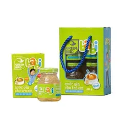 Nước Yến NutriNest Green Bird Babi Bổ Sung Dinh Dưỡng Cho Bé Từ 9 Tháng Hương Vani Lốc 4 Hũ 72g 808551