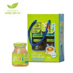 Nước Yến NutriNest Green Bird Babi Bổ Sung Dinh Dưỡng Cho Bé Từ 9 Tháng Hương Vani Lốc 4 Hũ 72g 808551