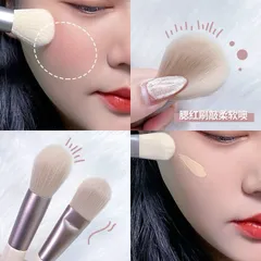 Cọ Trang Điểm Đánh Phấn Phủ, Đánh Má Hồng Bắt Sáng Dễ Dùng Tiện Lợi 808673