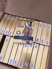 Hộp 10 Mặt nạ lụa 24k Goldzan cao cấp Có hàng 808863