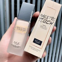 KEM NỀN CHE KHUYẾT ĐIÊM AGC MAESTRO TOUCH 35ml tone da tự nhiên beige 808991