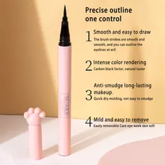 HOT Bút Kẻ Mắt SUAKE Dạng Lỏng black color kháng nước không nhòe make up lâu trôi 809038