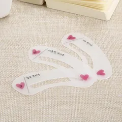 Set 3 hình dạng khuôn kẻ lông mày khác nhau (thanh lịch, cổ điển, tinh tế, quyến rũ 809222