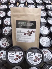 Muối Tẩy Tế Bào Chết Toàn Thân Organic Shop dạng muối hạt Organic Coffee & Sugar Body Scrub 250ml HandMade 809234