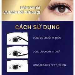 Chải Mascara NongChat Browit Thái Lan làm dày, dài cong mi, chuyên dụng cho makeup 809280