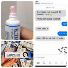 Kem giảm sẹo thâm, sẹo lồi, sẹo lõm Nga Klirvin 25ml 809395